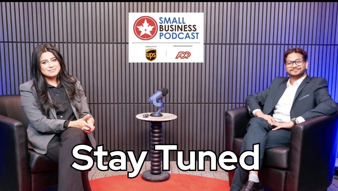 Satvik Sinha featured on the Canadian Small Business Podcast